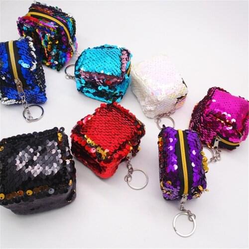 Multi-Shapes, Colorful Plush Toy Purse - 7CM 10cm Little Key chain Plush Toy Purse