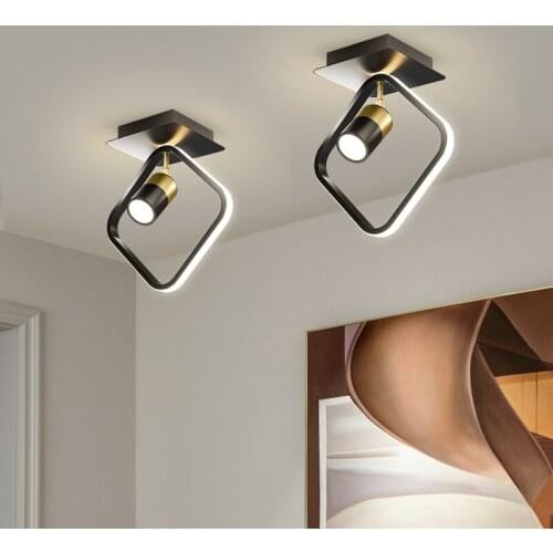 JMZM Modern Simple Aisle Light Personality Creative Entrance Hall Light Nordic Balcony Cloakroom Spotlight