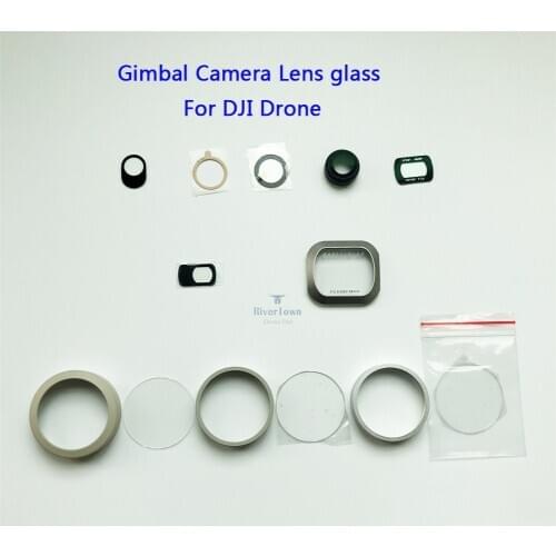 Gimbal camera UV Lens glass Replacement for Mavic 2 pro/Mini/air/air 2/pro spark phantom 3/4 pro/adv/v2.0 DJI Drone Spare Parts