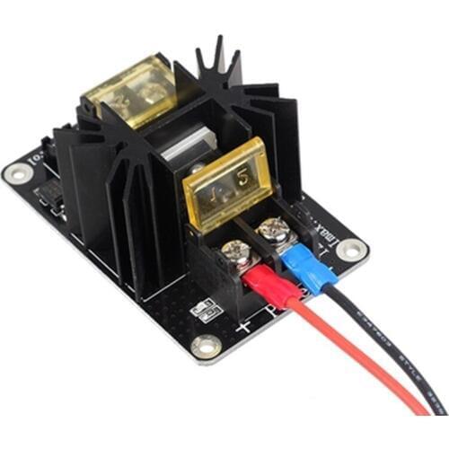 3D Printer Parts General 30A MOS tube Add-on Heated Bed high Power Expansion Module with Cable for anet lerdge-s motherboard