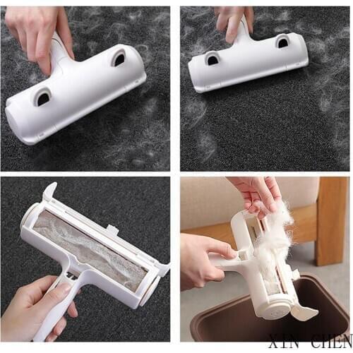 1pcs Brush Artifact Pet Hair Remover Roller Lint Remove Brush Dog Cat Hair Clothes Carpet Cleaning Brush Fuzz Shaver