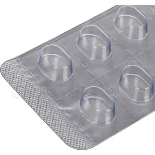 10 holes 1000 pcs Blister pack machine Sheet for 9*5.5*4mm Tablets