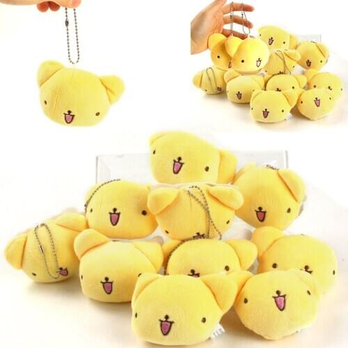 10pcs/set 6cm Card Captor Plush Dolls Soft Keychains Pendants Toys for Gift