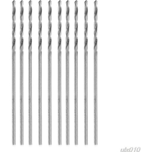 10Pcs/Set Multifunction Tiny Micro HSS 0.7mm Straight Shank Twist Drilling Bit S08 Wholesale&DropShip