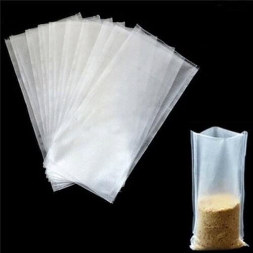 20Pcs Water Soluble PVA Fishing Bag Fishing Material Tackle Quick Water Soluble Solid Bait Bags Fishing Soluble Baits Bag