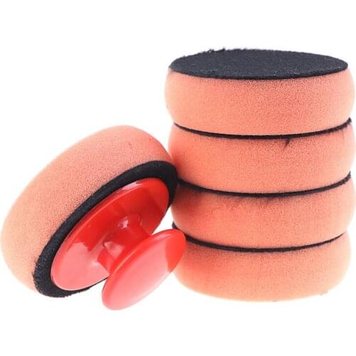 5Pcs Car Wash Wax Polish Pad Polishing Pad Sponge Car Interior Exterior Cleaning Accessories Tool Car Cleaning tool