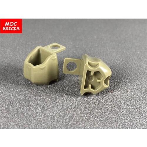 50pcs/lot MOC Bricks Body Wear Backpack Open fit with 92590 Educational Building Blocks Figure DIY Dolls Toys for children gifts