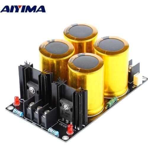 AIYIMA 120A Amplifier Power Supply Rectifier Filter Board 63V 10000UF Schottky Rectifier Filter DIY Sound Audio Amplifiers