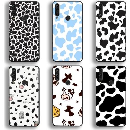 Mick Cow Pattern Print Phone Case Huawei Y6P Y8S Y8P Y5II Y5 Y6 2019 P Smart Prime Pro