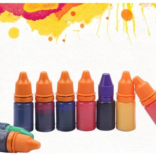 10ml Flash Refill Ink For Photosensitive Seal Stamp Oil Stamping Machine DIY Craft Scrapbooking Office Stamps Supplies