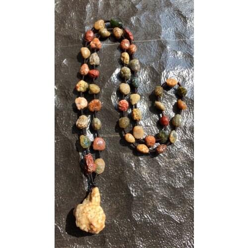 10pcs Colorful Beads Gravel Natural Stones Choker for Women Fashion Necklace Jewelry