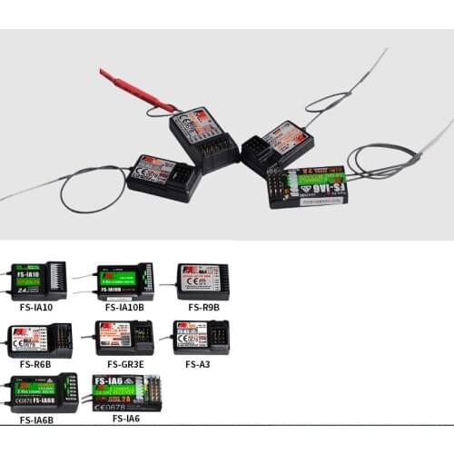 Flysky FS-GR3E FS-X8B FS-R6B FS-X6B FS-iA6 FS-iA6B FS-BS6 FS-A8S FS-R9B FS-iA10 FS-iA10B Rc Receiver for Flysky Transmitter
