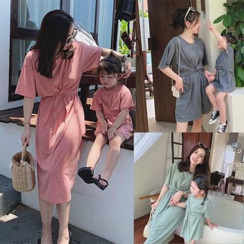 Hello Memory Matching Dresses For Mom And Daughter
