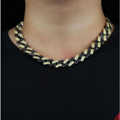 Iced Hiphop Chokers On The Neck
