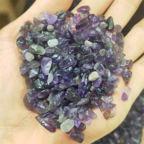 Natural Crystal Gravel Specimen Quartz Amethyst Home Decor Colorful for Aquarium Healing Energy Stone Rock Mineral