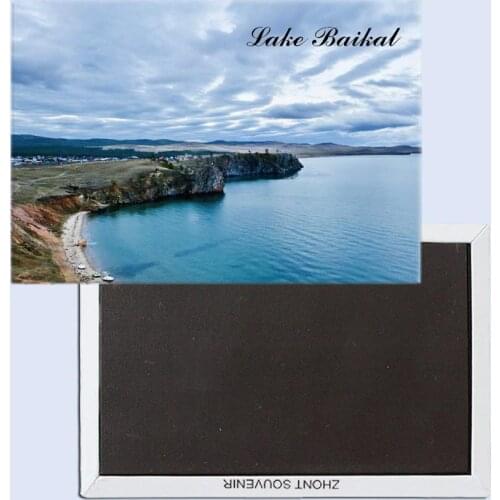 Lake Baikal 25184 mental fridge magnet home accessories souvenir