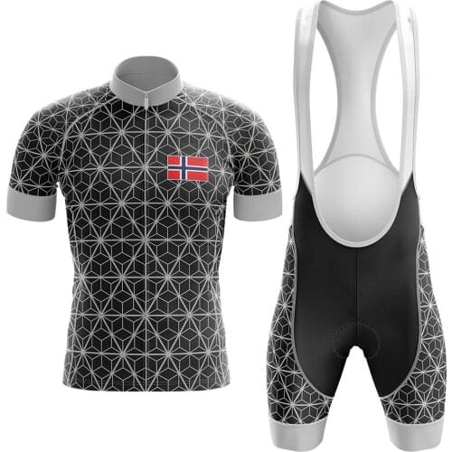 New Pro Cycling Jersey set Norway MTB Racing Bike Clothes Summer Mountain Bicycle Clothing Cycling Set Cycling Wear