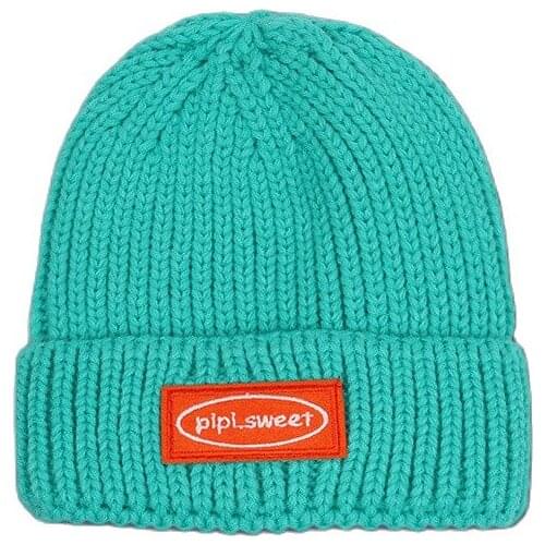 Letter Thicken Knitted Hat Winter Warm Hat Skullies Cap Beanie Hat for Adult Men and Women 125