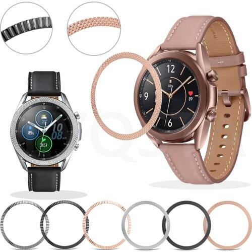 Bezel Ring Styling Cover Frame for Samsung Galaxy Watch 3 41mm 45mm Smart Bracelet Ring Case Protection for Galaxy Watch3 HOT