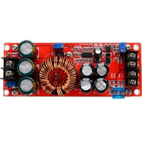 On Sale 1200W AMP 20A DC Converter High Power DC-DC Boost Adjustable Power Supply Amplifier Module Step-up In 8-60V 12-83V