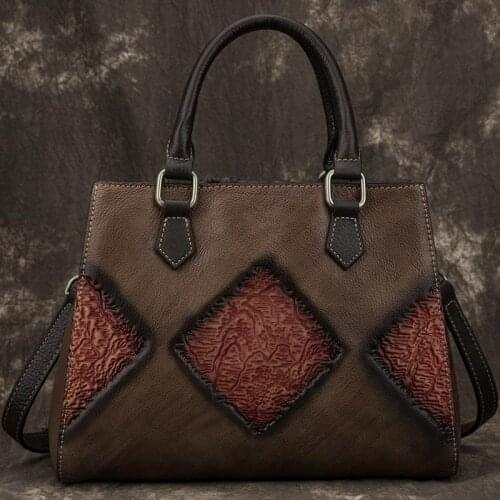 2021 Summer Vintage Ladies Hand Bags Luxury Genuine Leather Women Shoulder Bag Large Capacity Handbag Cowhide Casual Tote Bags