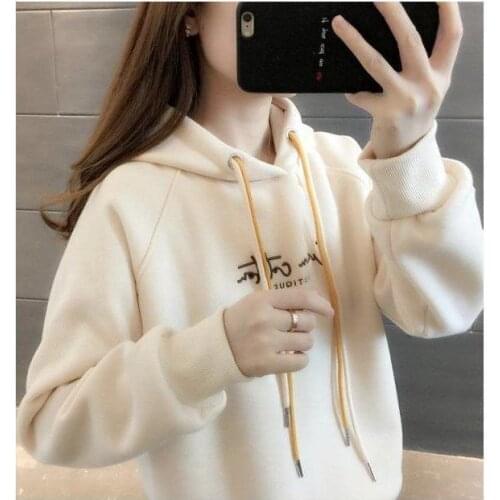 Women Hoodies Sweatshirts Womens Hooded Sweater Autumn and Winter Loose Autumn Jacket Ropa Mujer