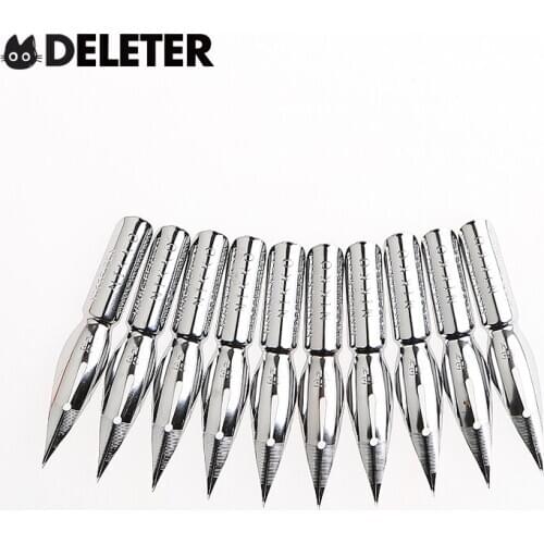 10PCS TOP Japan Deleter Sunlight Series Comic D Tib Dip Pen Tib Nib Set