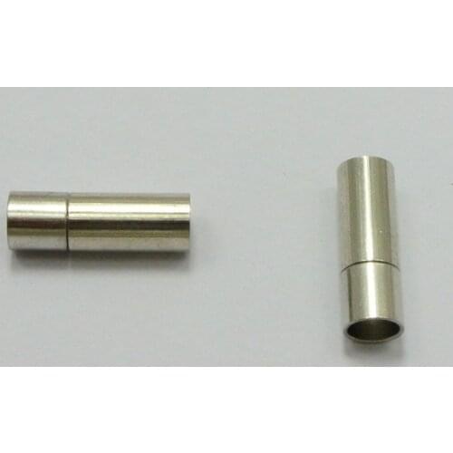 10 Stainless Steel Bayonet Clasps For 5mm Leather Cord