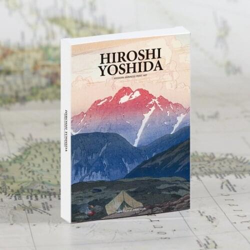 30 Pcs/Set Hiroshi Yoshida Postcard Modern Japanese Art Painting Greeting Cards DIY Journal Decoration Stationery