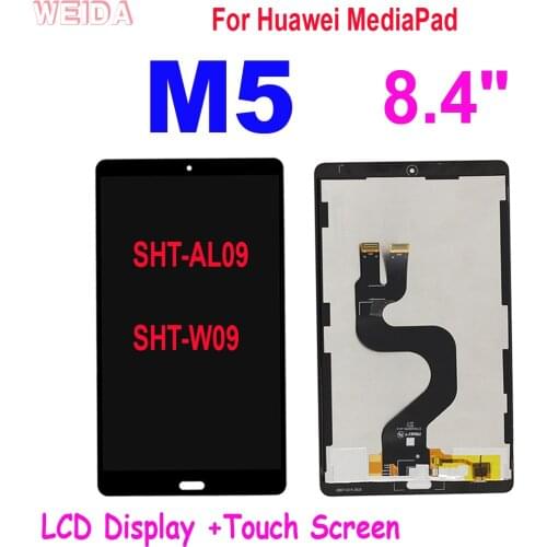 AAA+ 8.4" LCD For Huawei MediaPad M5 8.4 SHT-AL09 SHT-W09 LCD Display Touch Screen Digitizer Panel Sensor Assembly Replacement