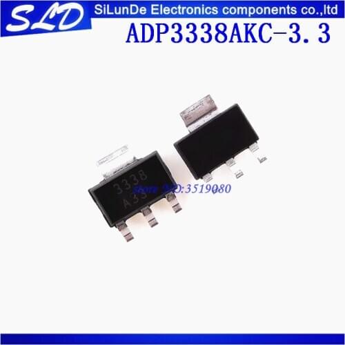 Free Shipping 50pcs/lot ADP3338AKC-3.3 ADP3338 3338 A33 sot223 new and Original in stock