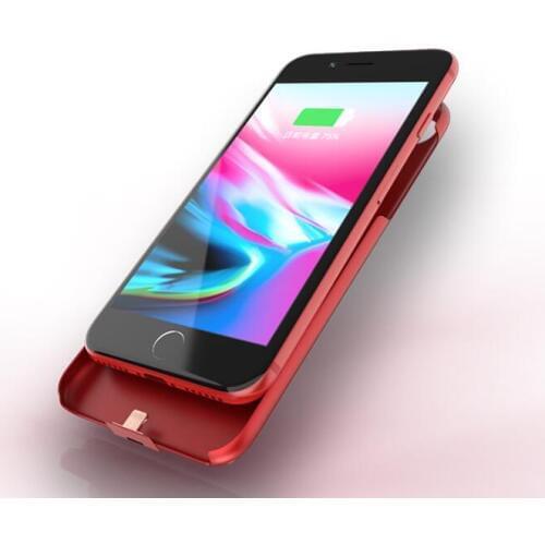 Magnetic type Extra power Back clip battery Wireless mobile phone back charger for iphone