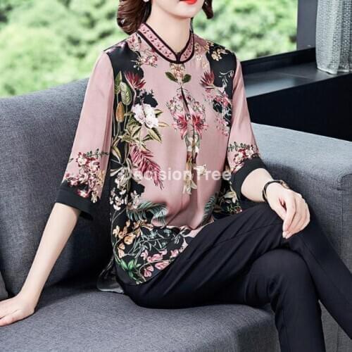 2021 cheongsam blouse traditional cheongsam oriental chinese clothing for women tops traditional chinese qipao cheongsam top