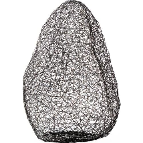 Hotel lobby large sculpture sales office Club hall floor decoration iron modern simple crafts