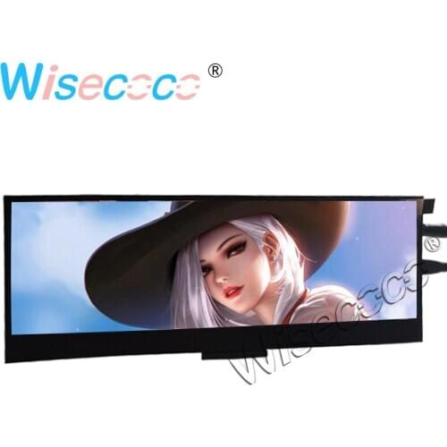 14 Inch 3840*1100 4K Long Strip Display Case Capactive Touch Sub screen Second Display Monitor USB IPS LCD Ultra Thin Case