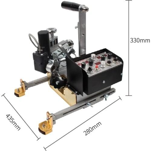 HK-8SSWT Swing Automatic Welding Tools Vertical Welding Trolley Flat Angle Multipurpose Mobile Fillet Welding Portable 220V