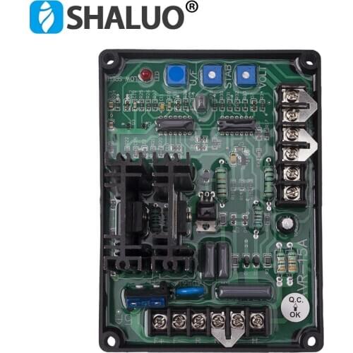 GAVR-15A Generator AVR Automatic Voltage Regulator Board ac 3 phase brushless Diesel electric Controller Stabilizer Universal