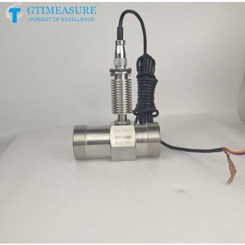 High Temperature Turbine Water Flow Meter SS304 Pulse Signal Output 12~24VDC DN10 DN15 DN20 DN25 DN32