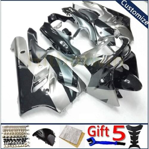 Bodywork kit motorcycle fairings For ZX9R 1994 1995 1996 1997 ZX-9R Body Kit motorcycle panels silver