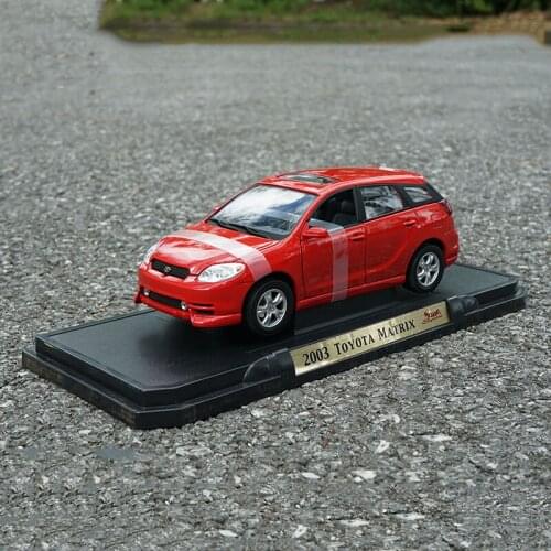 Diecast 1:18 Scale Toyota MATRIX 2003 Simulation Alloy Car Model Collectible Gift Decoration Display Toys for Boys