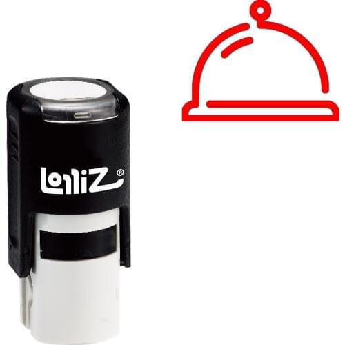 LolliZ Dish Self-Inking Rubber Stamp - Modern Symbol Series