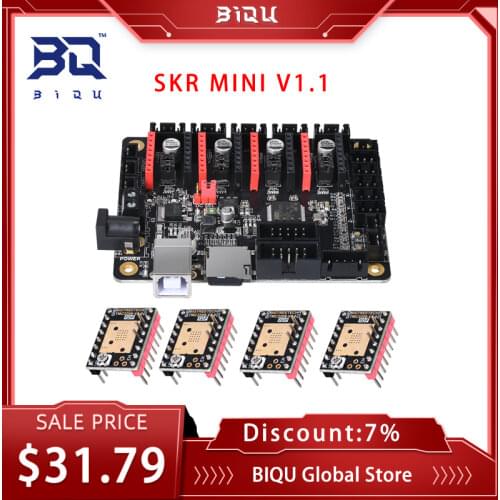 BIGTREETECH SKR MiNi V1.1 32 Bit Motherboard with Double Z Axis TMC2208 For Reprap 3D Printer CNC Controller Board