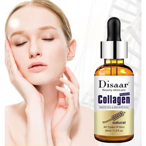 Disaar Collagen Anti Wrinkle Face Serum Whitening Improve Fine Lines Shrink Pores Nourishing Moisturizing Anti Aging Skin Care