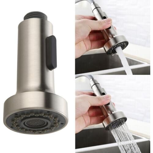 Stainless Steel Replacement Shower Head For Kitchen Sink Faucet Tap G1 / 2 Faucet Tap Kitchen Basin Filter Nozzle Water Saving