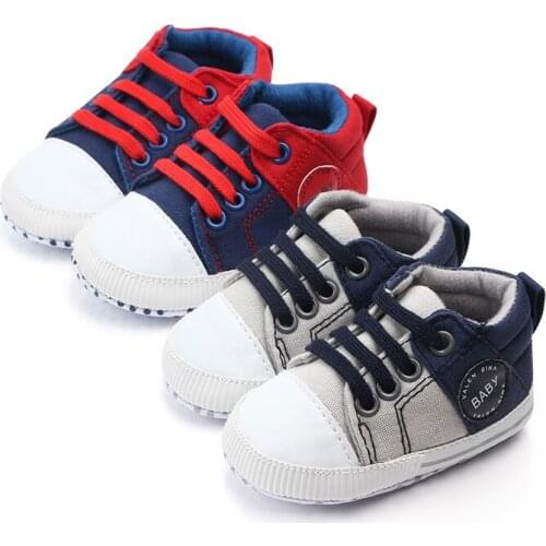 0-18M Newborn baby boy shoes cotton soft sole patchwork infant shoes toddler baby shoes boys baby moccasins baby casual shoes