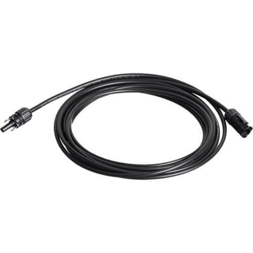 2 Pcs /Lot 1 Metre 4mm2(12 AWG) SOLAR Extension Cable with SOLAR Connector,PV cable TUV Standard LJ0160