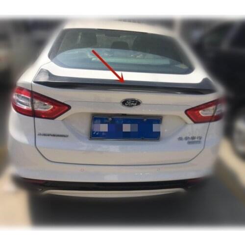 For Ford Mondeo 2013 high quality ABS Plastic Unpainted Color Rear Spoiler Wing Trunk Lid Cover Car Styling