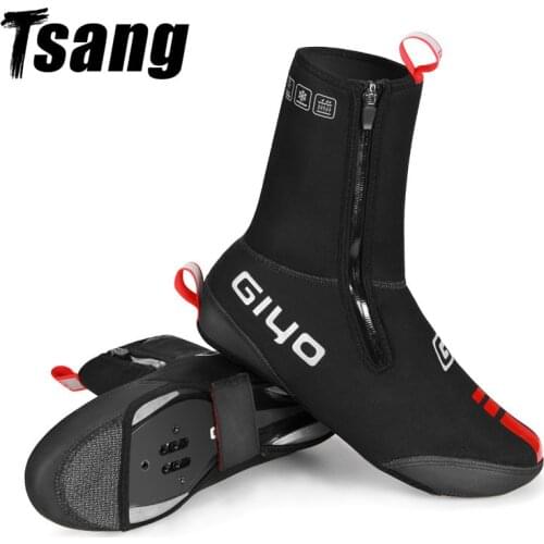 Cycling Boot Covers MTB Road Bike Overshoes Waterproof Toe Cycling Shoe Covers Booties For Bike Reflective Overshoes Sneaker