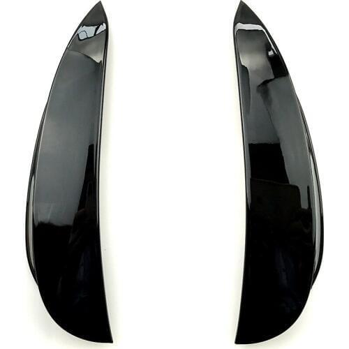 For Mercedes-Benz E-Class E200L E300L E43 AMG Front Surround Bumper Wind Knife Exterior Decoration Car Styling Accessories