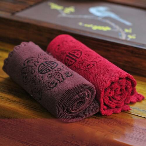 Ceramic wufu tea towel cloth waste-absorbing 100% thickening cotton kung fu table